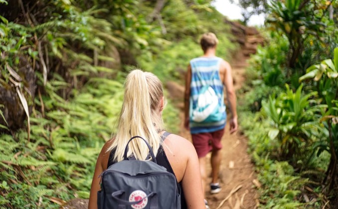 hiking