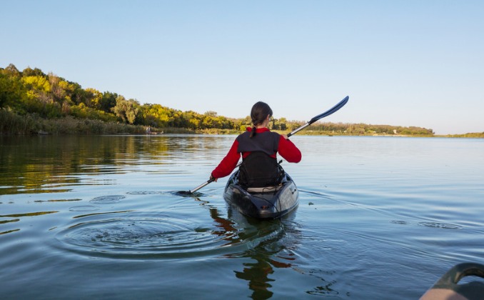 kayaking