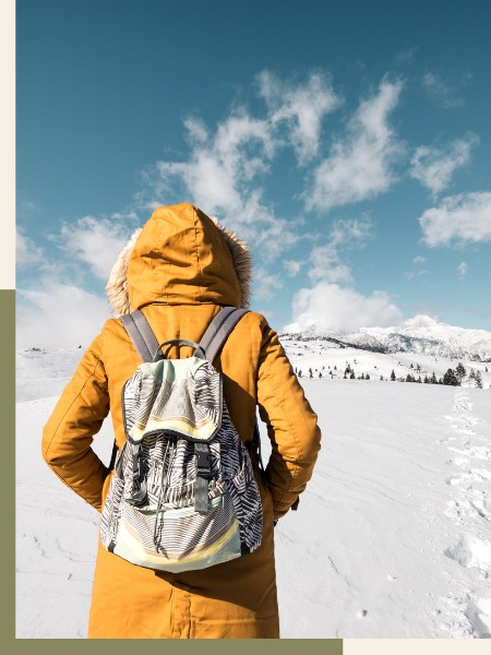 winter hiking